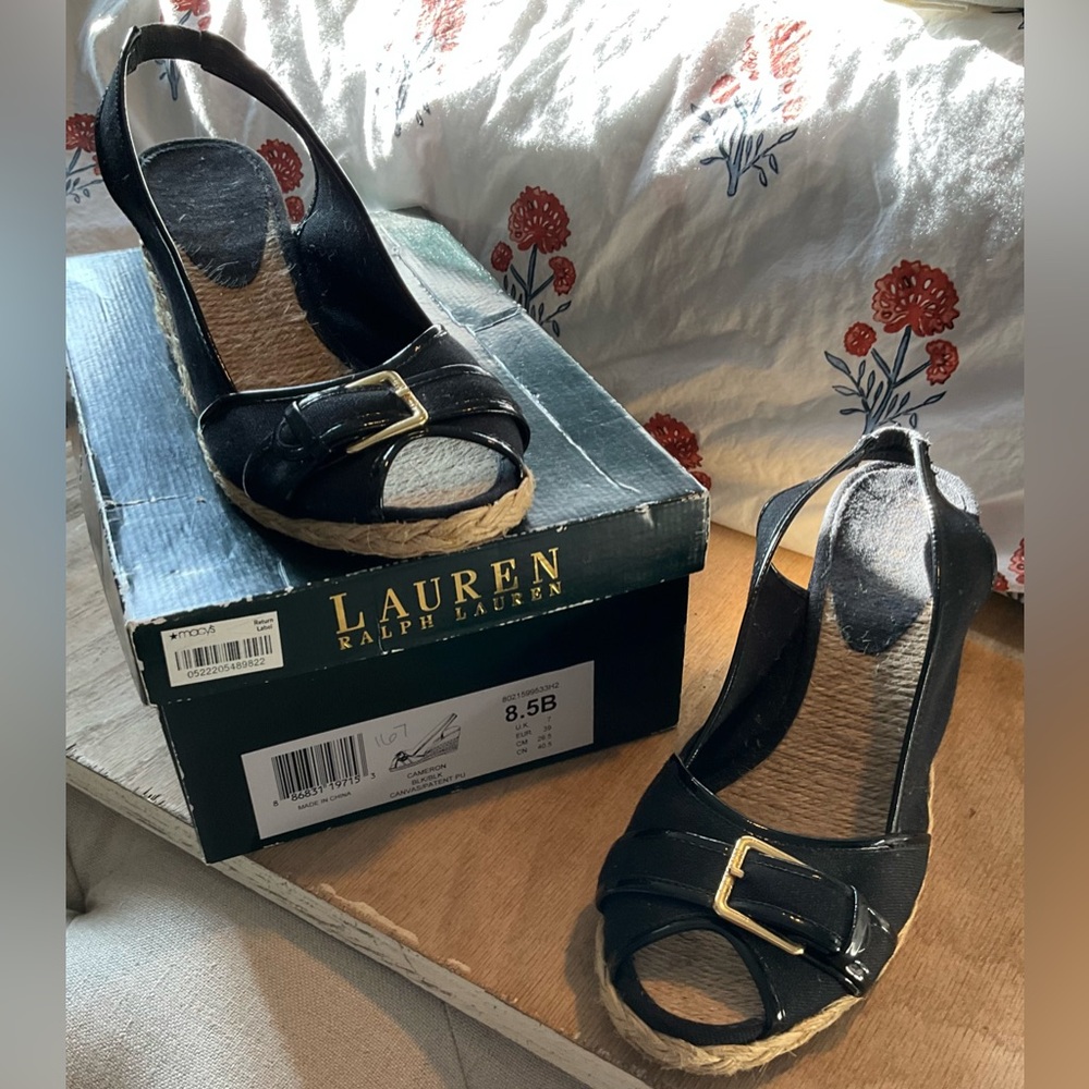 Ralph Lauren Cameron Slingback 8.5